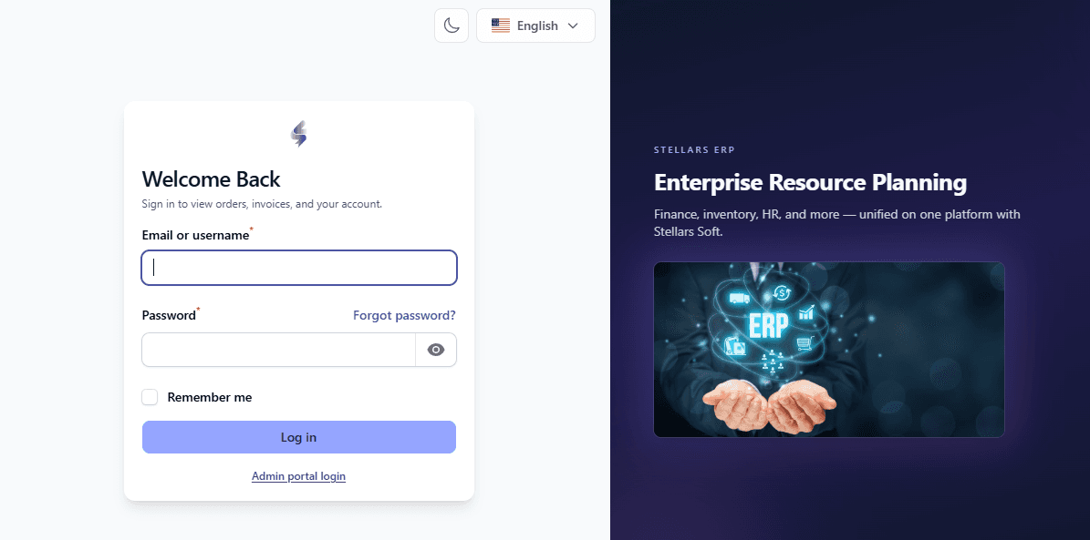 ERP & Financial Management Platform screenshot 1